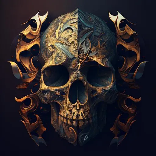 Profile picture in skull pfp