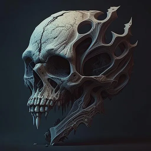 Profile picture in skull pfp