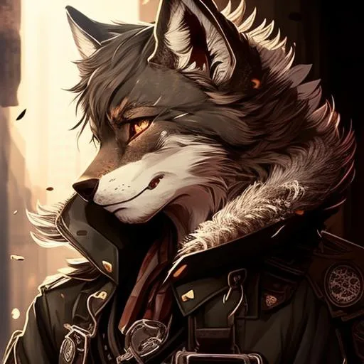 Profile picture in wolf pfp