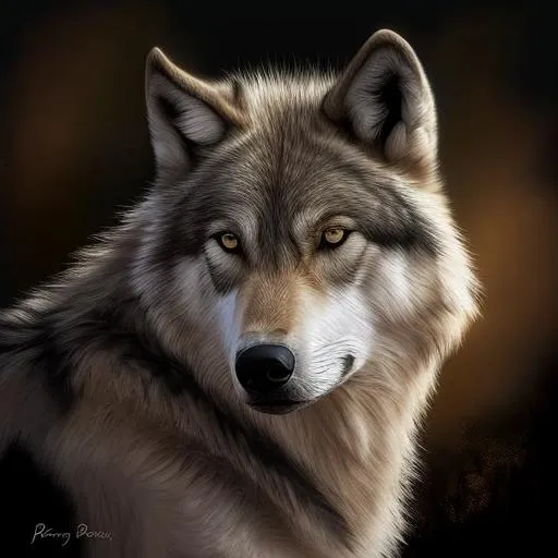 Profile picture in wolf pfp