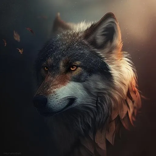 Profile picture in wolf pfp