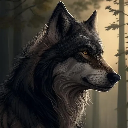 Profile picture in wolf pfp