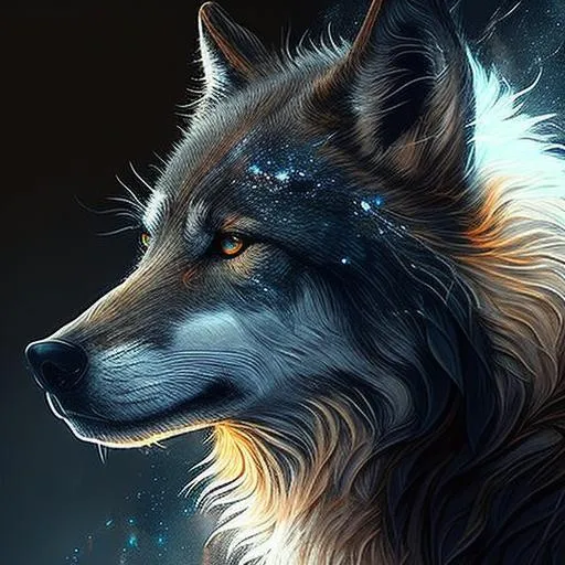 Profile picture in wolf pfp