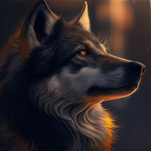 Profile picture in wolf pfp